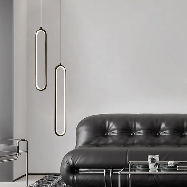 Pendente Oval Minimalista – Lumecasa