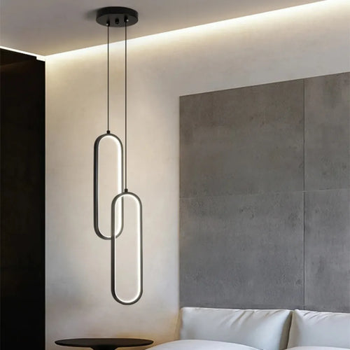 Pendente Oval Minimalista – Lumecasa
