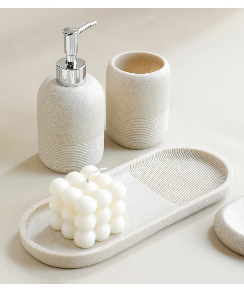Kit de Acessórios para Banheiro 5 Peças - Lumecasa