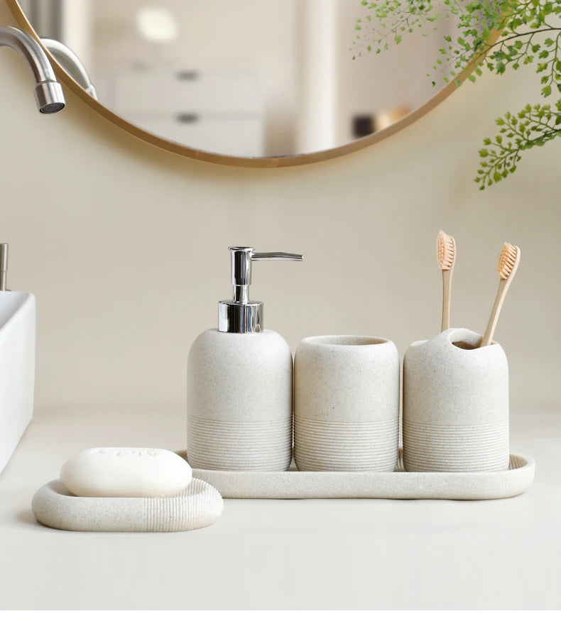 Kit de Acessórios para Banheiro 5 Peças - Lumecasa