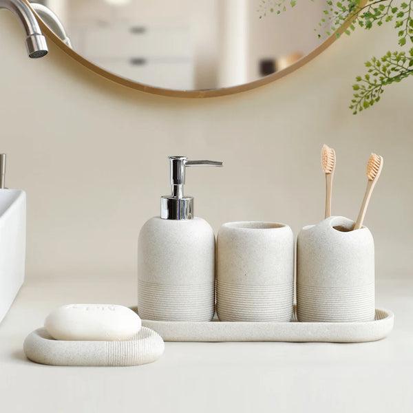 Kit de Acessórios para Banheiro 5 Peças - Lumecasa