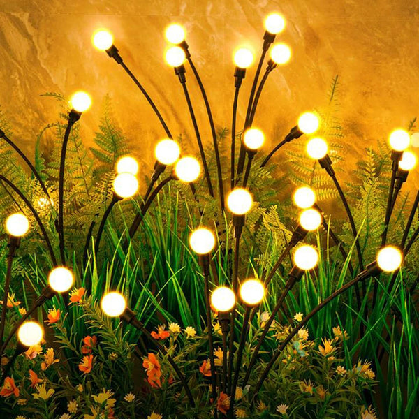 Luzes Solares Firefly Iluminação Mágica para Jardim - Lumecasa