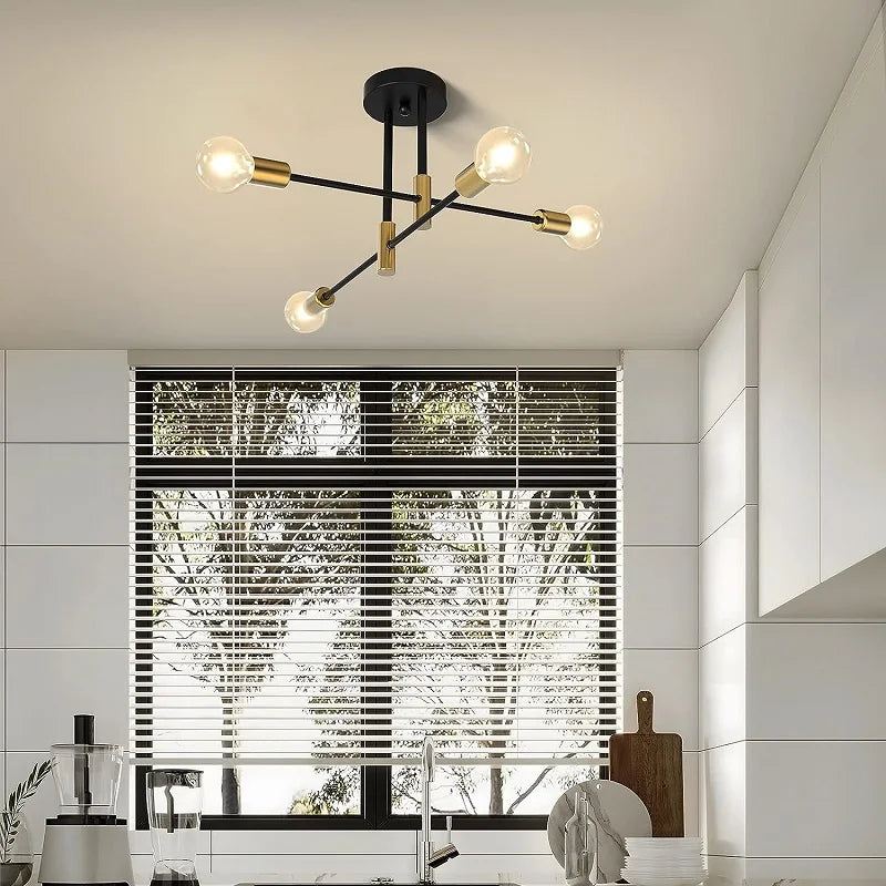 Lustre Spider LED Moderno – Lumecasa