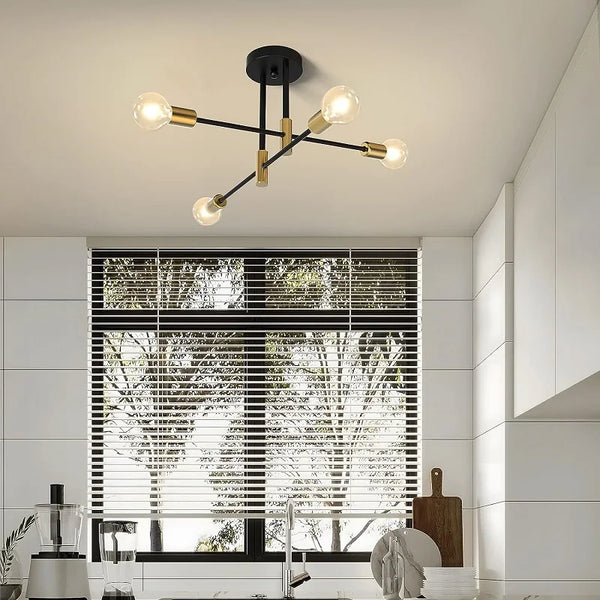 Lustre Spider LED Moderno – Lumecasa