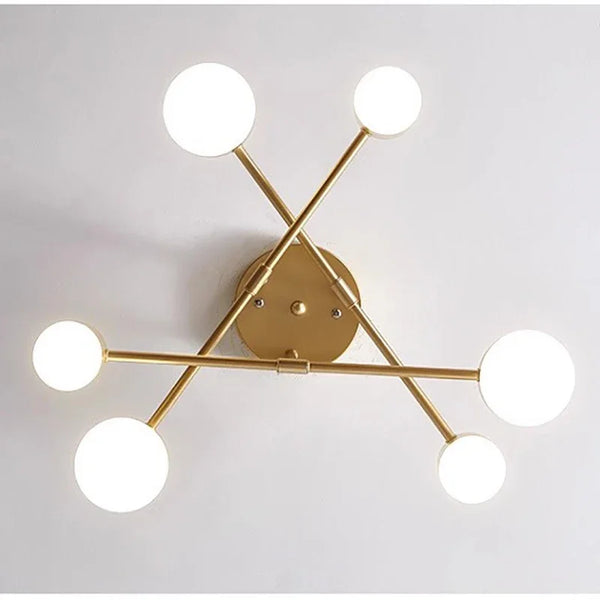 Lustre de 6 Cabeças Industrial – Lumecasa
