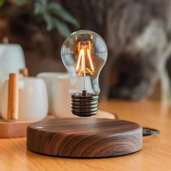 Luminária "Ideia" com Levitação Magnética Design Inovador - Lumecasa