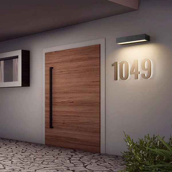 Arandela LED Externa Iluminação Moderna e Resistente - Lumecasa