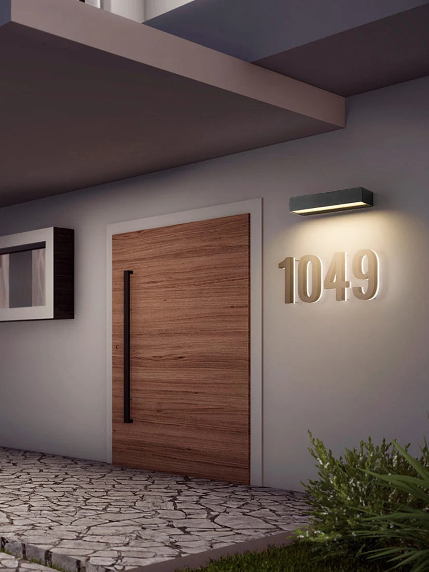 Arandela LED Externa Iluminação Moderna e Resistente - Lumecasa