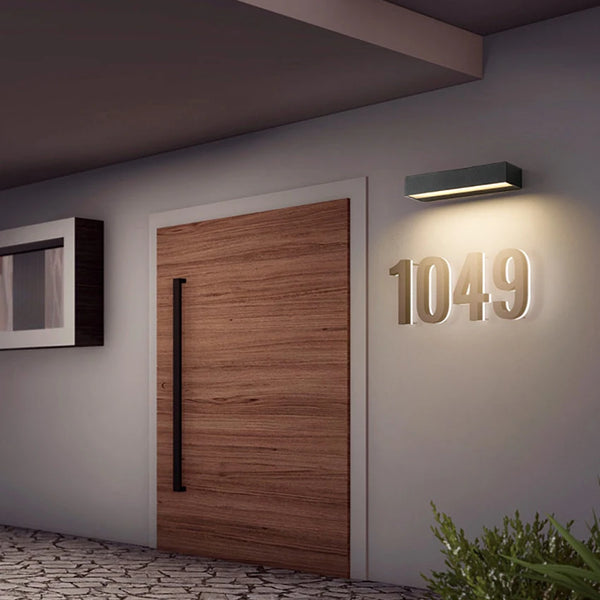 Arandela LED Externa Iluminação Moderna e Resistente - Lumecasa