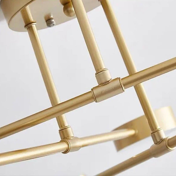 Lustre de 6 Cabeças Industrial – Lumecasa
