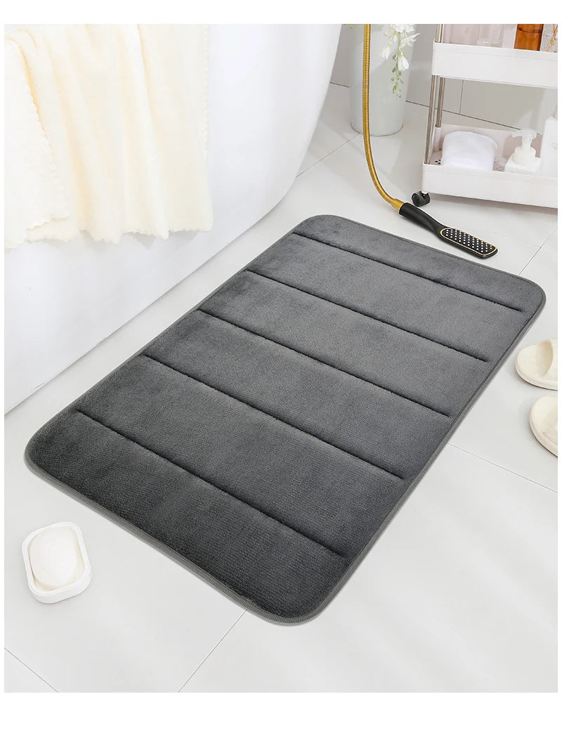 Tapete de Banheiro Antiderrapante Absorção Rápida - Lumecasa