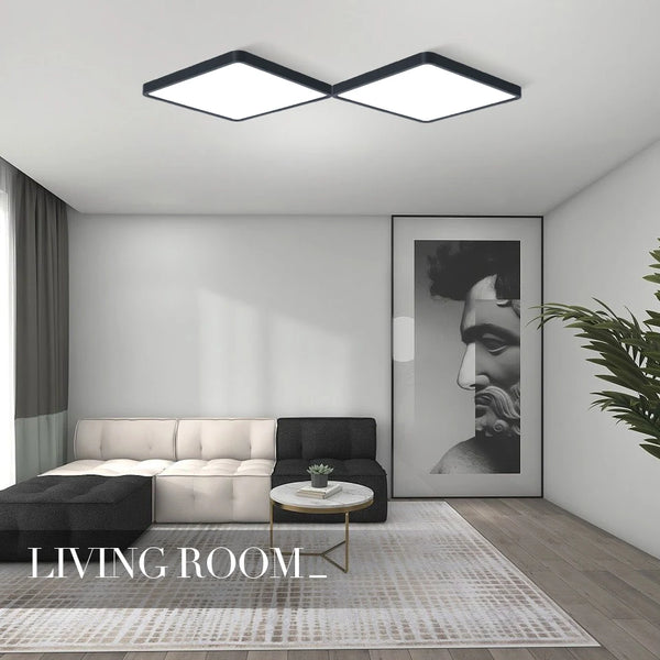 Luminária de Teto LED Ultrafina - Lumecasa
