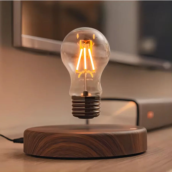 Luminária "Ideia" com Levitação Magnética Design Inovador - Lumecasa