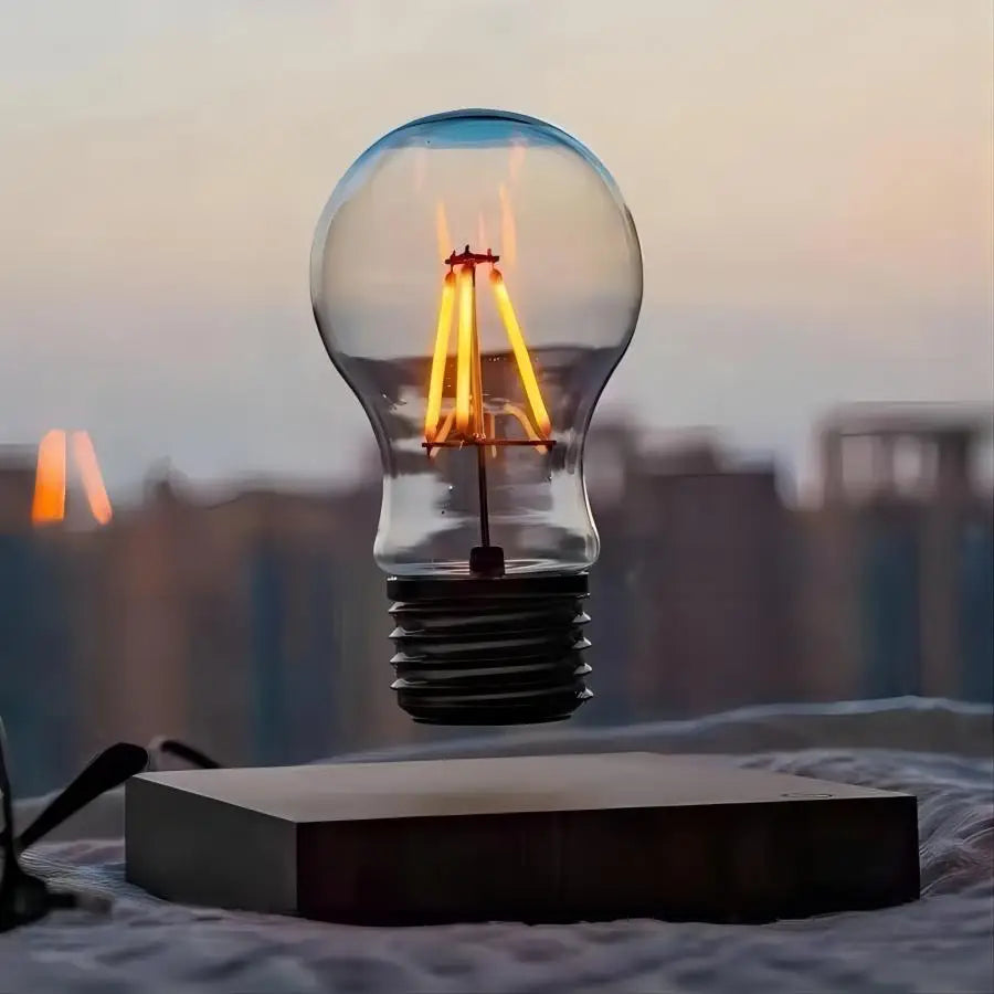 Luminária "Ideia" com Levitação Magnética Design Inovador - Lumecasa