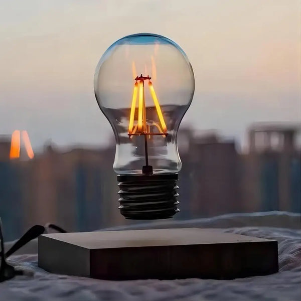 Luminária "Ideia" com Levitação Magnética Design Inovador - Lumecasa