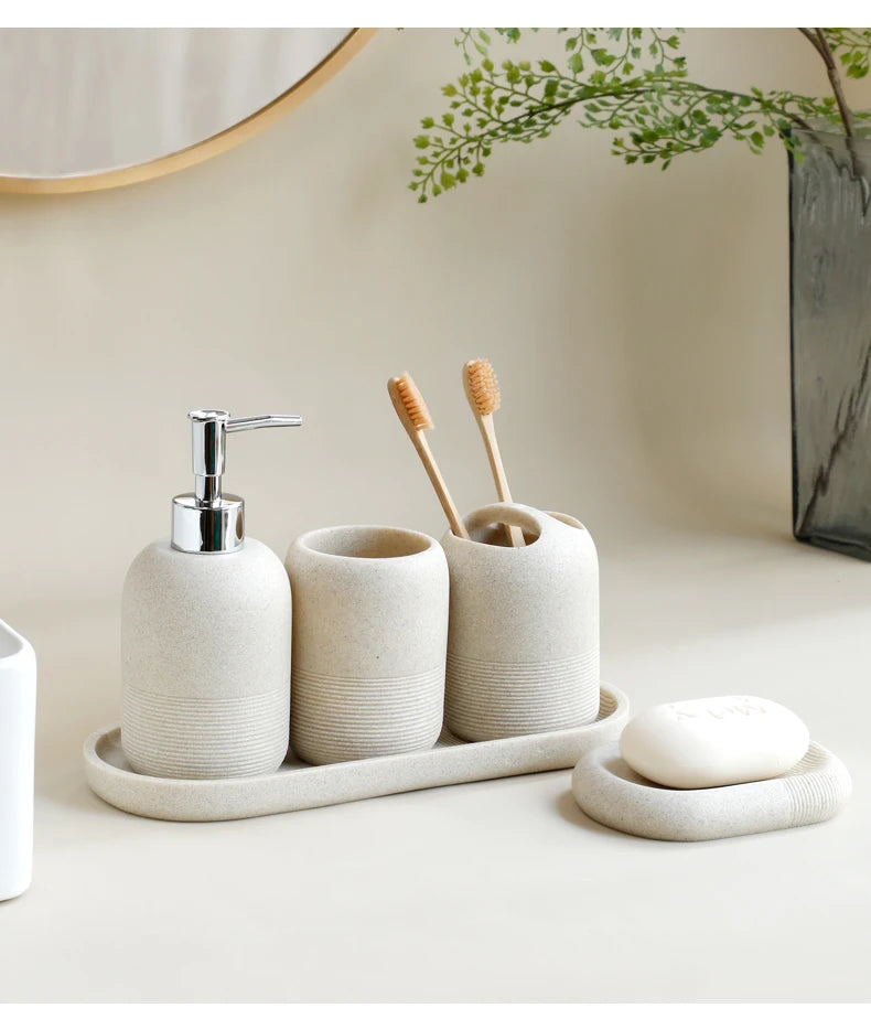 Kit de Acessórios para Banheiro 5 Peças - Lumecasa