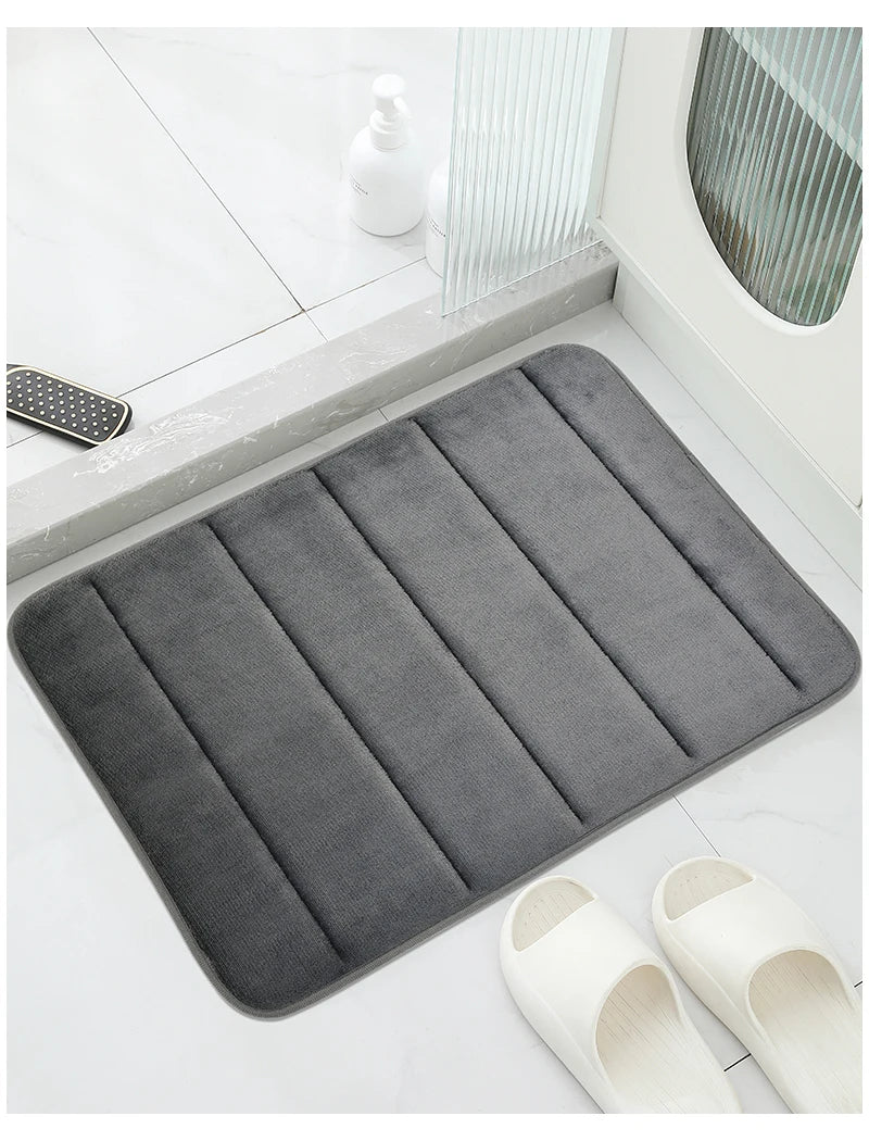 Tapete de Banheiro Antiderrapante Absorção Rápida - Lumecasa