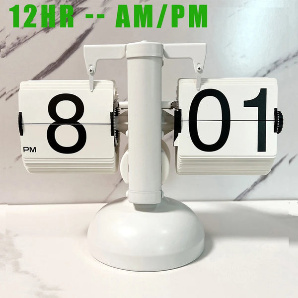 Relógio Flip Clock com Virada Automática de Páginas – Lumecasa