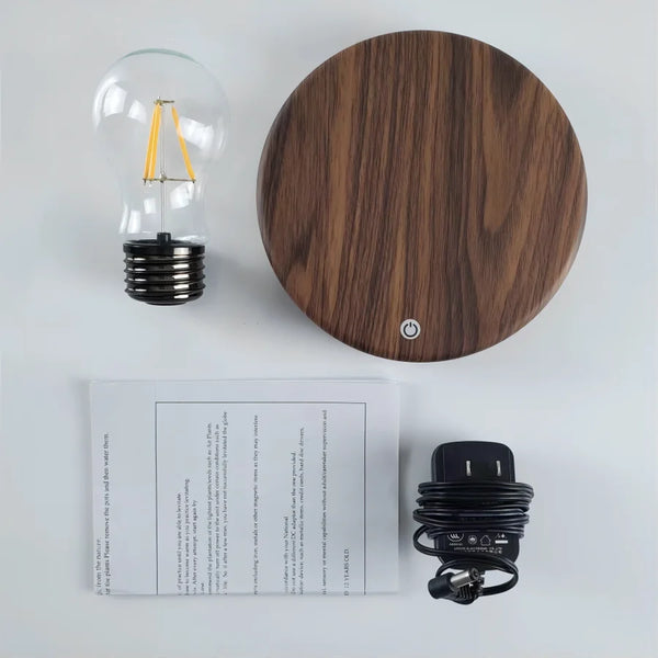 Luminária "Ideia" com Levitação Magnética Design Inovador - Lumecasa