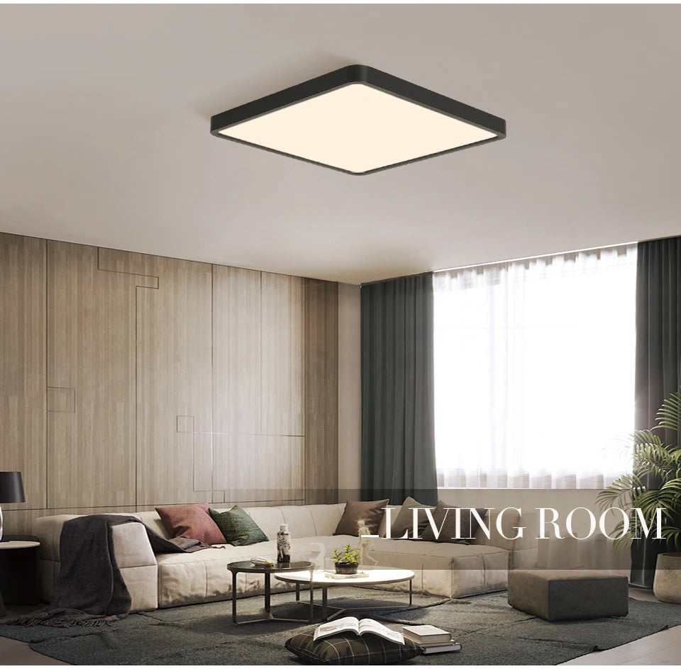 Luminária de Teto LED Ultrafina - Lumecasa