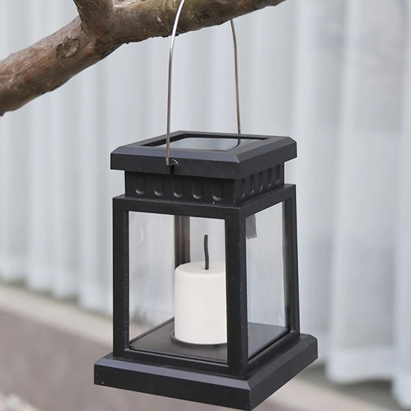 Lanterna Solar Retrô Iluminação Decorativa para Áreas Externas - Lumecasa