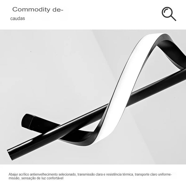 Lustre Moderno Minimalista – Lumecasa