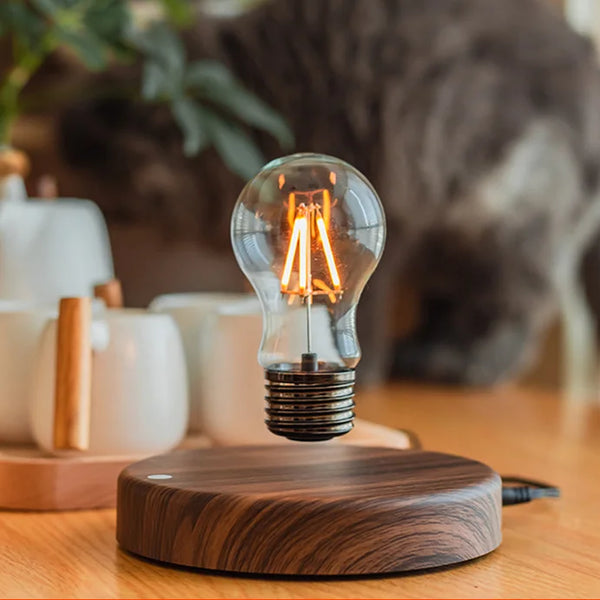 Luminária "Ideia" com Levitação Magnética Design Inovador - Lumecasa