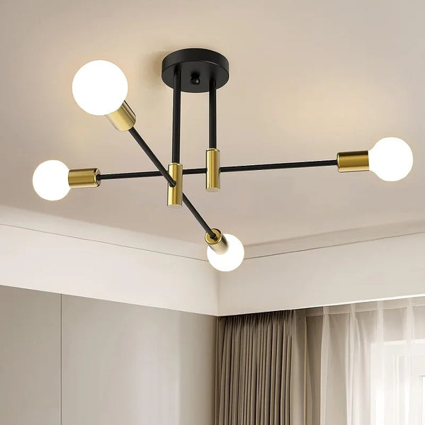 Lustre Spider LED Moderno – Lumecasa