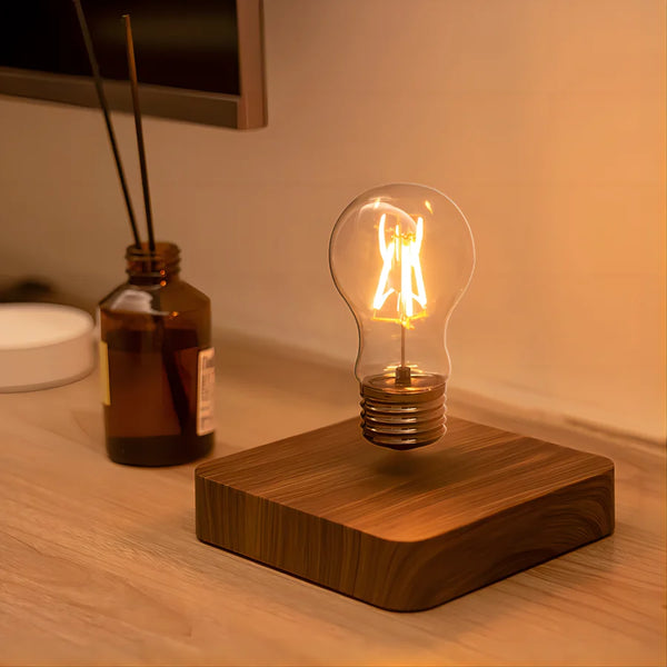 Luminária "Ideia" com Levitação Magnética Design Inovador - Lumecasa