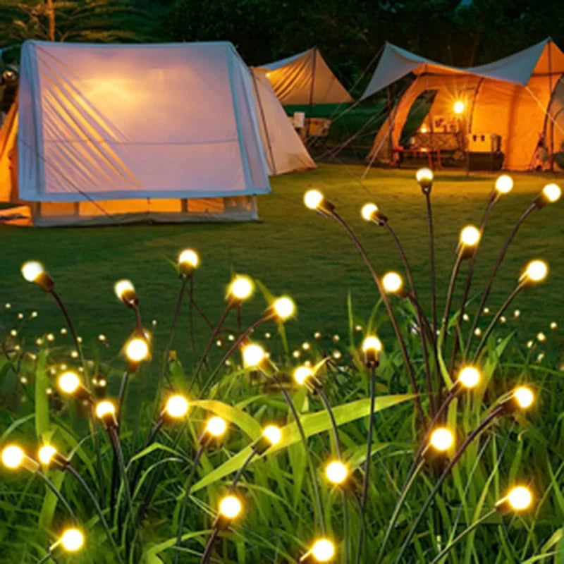 Luzes Solares Firefly Iluminação Mágica para Jardim - Lumecasa