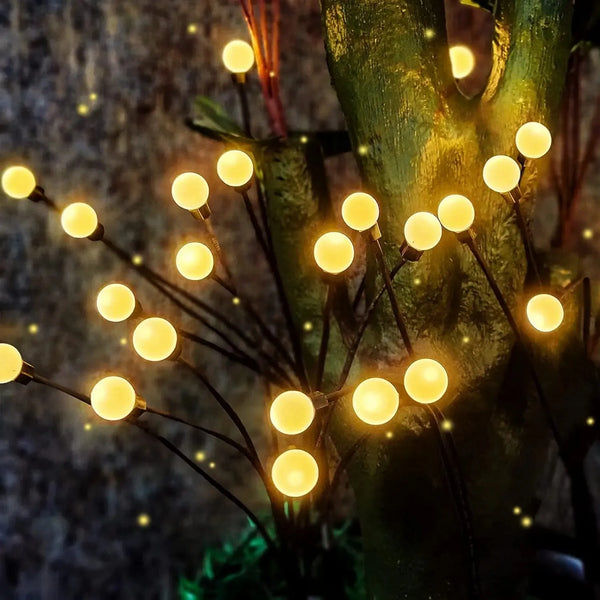 Luzes Solares Firefly Iluminação Mágica para Jardim - Lumecasa