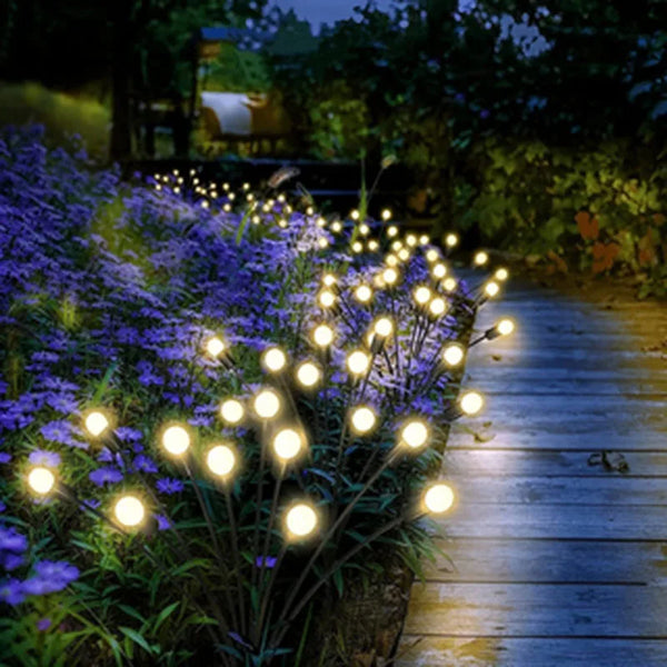 Luzes Solares Firefly Iluminação Mágica para Jardim - Lumecasa