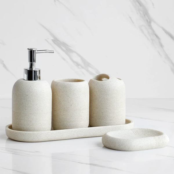Kit de Acessórios para Banheiro 5 Peças - Lumecasa