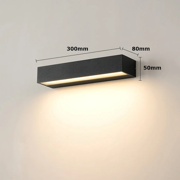 Arandela LED Externa Iluminação Moderna e Resistente - Lumecasa