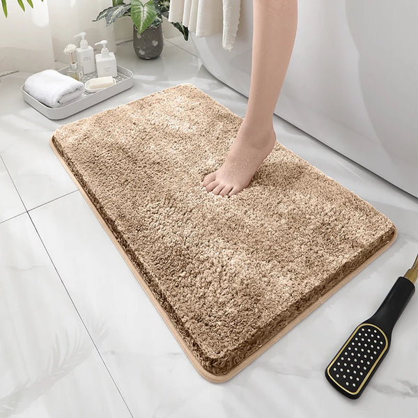 Tapete Felpudo Antiderrapante para banheiro Macio e Absorvente - Lumecasa