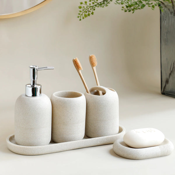 Kit de Acessórios para Banheiro 5 Peças - Lumecasa