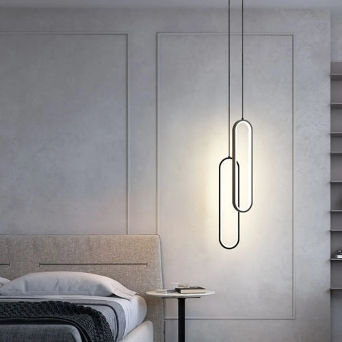 Pendente Oval Minimalista – Lumecasa