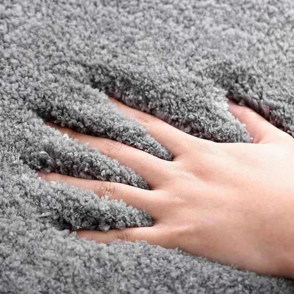 Tapete Felpudo Antiderrapante para banheiro Macio e Absorvente - Lumecasa